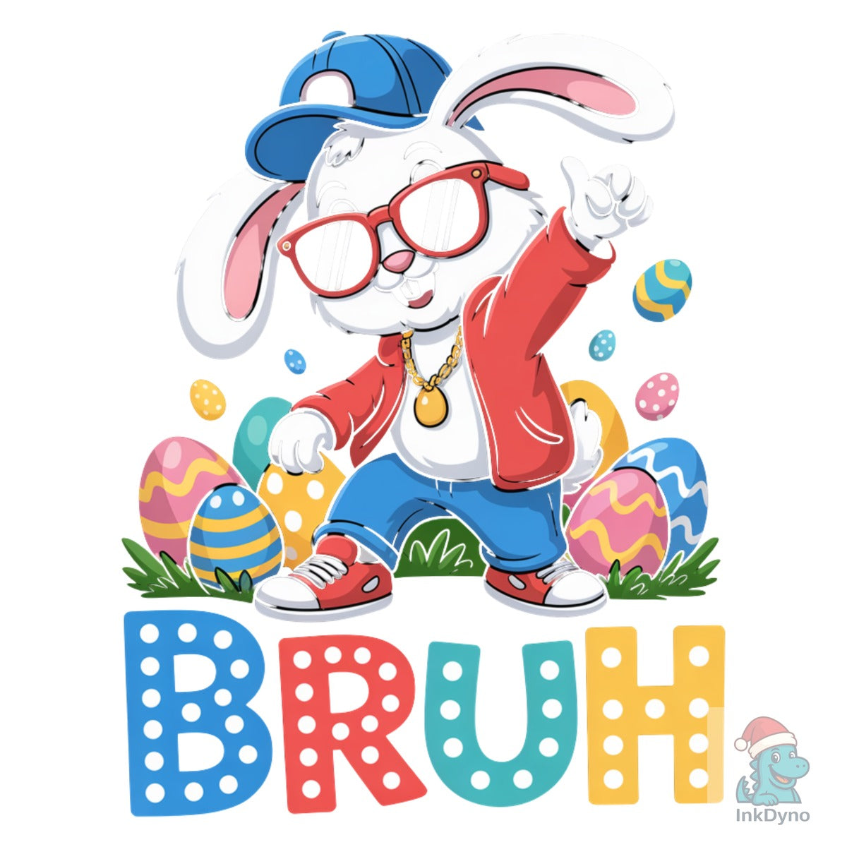 Easter Bruh Bunny Sublimation