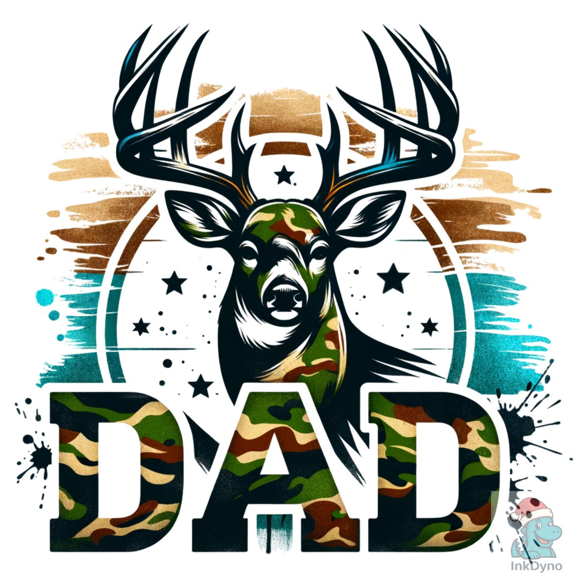 Dad Camouflage Deer Hunting