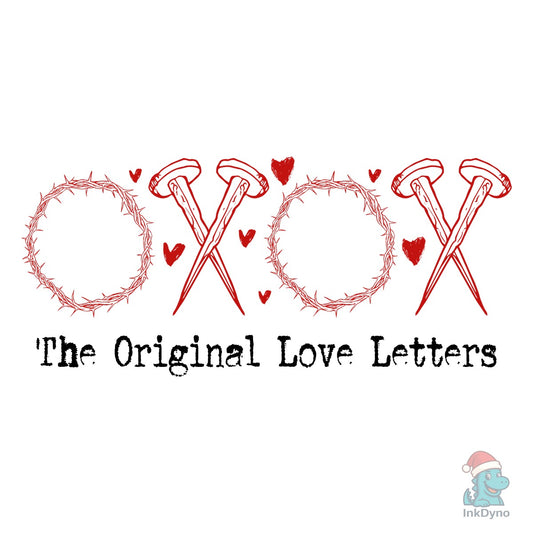 Faux Yarn Xoxo the Original Love Letter - DTF Transfer