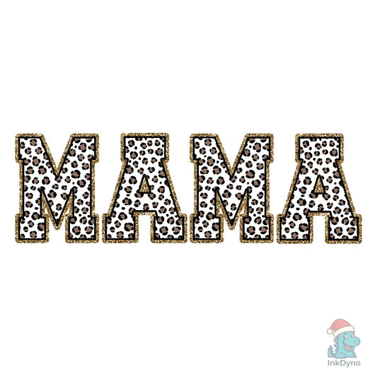 Leopard Mama Glitter Mama Autumn - DTF Transfer