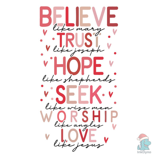 Valentine Jesus Valentine Tren - DTF Transfer
