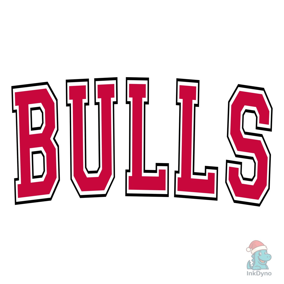 Bulls Varsity Curved