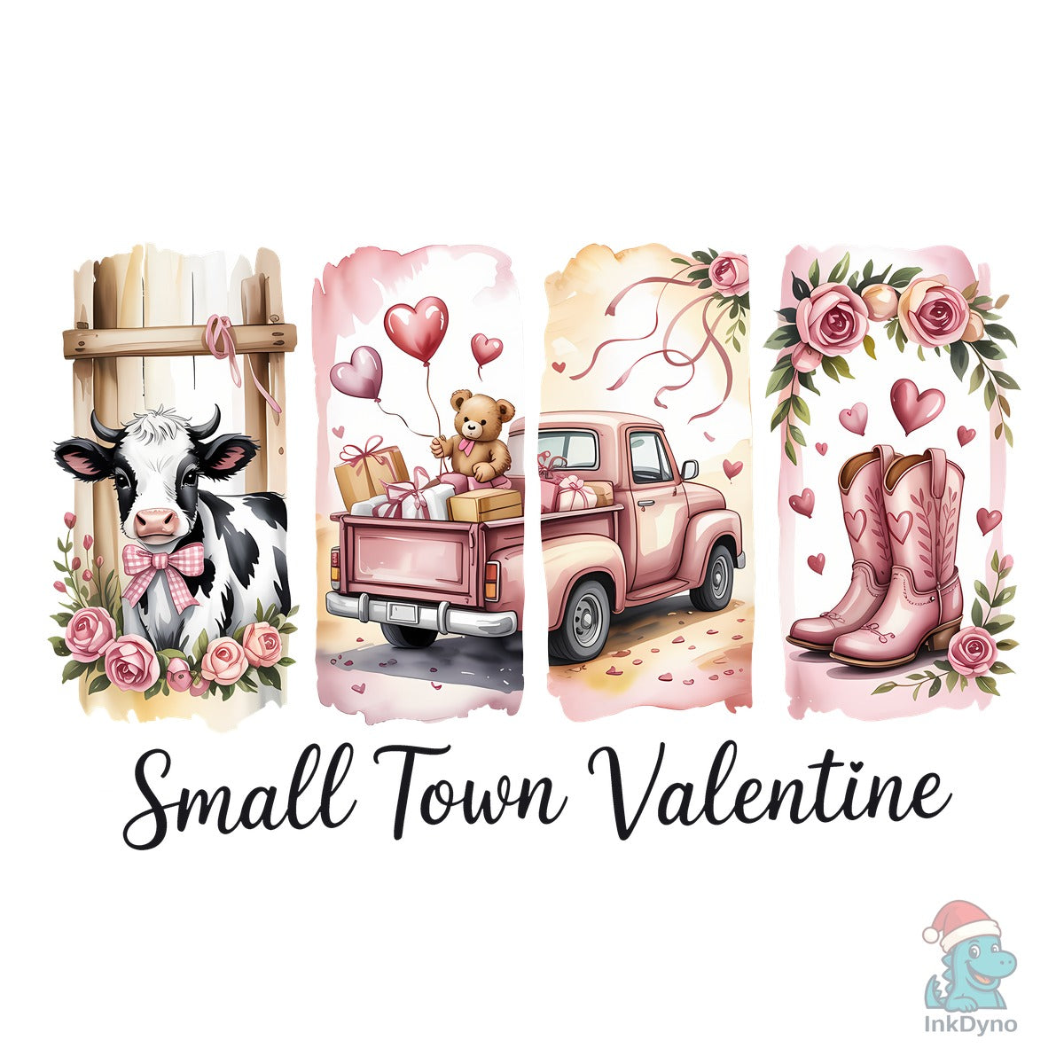 Small Town Valentine Sublimation