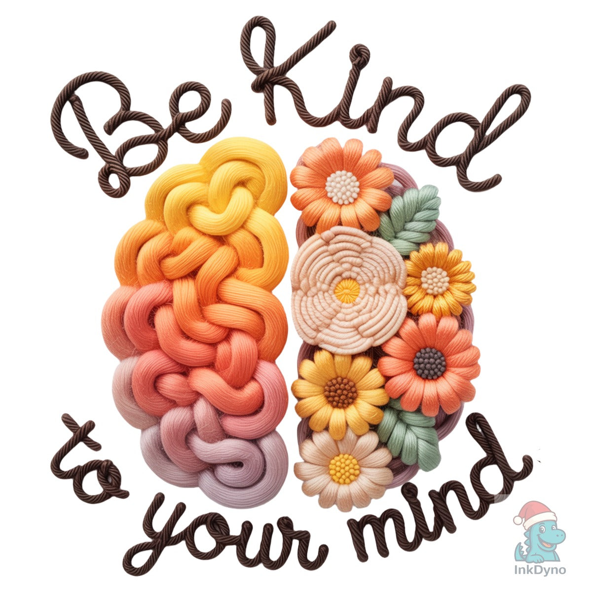 Be Kind Faux Yarn Mental Health