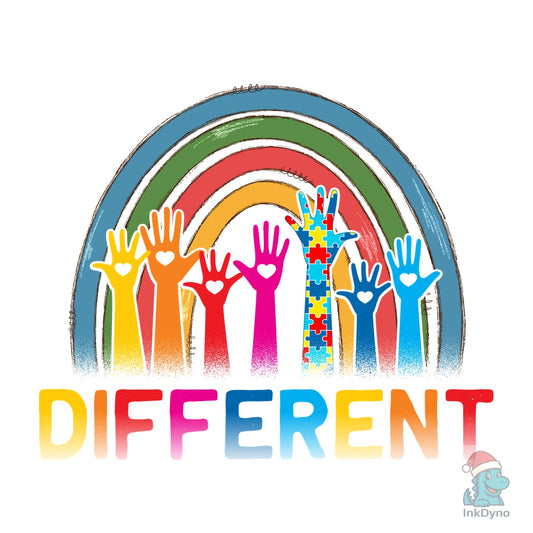 It's OK to Be Different Autism - DTF Transfer