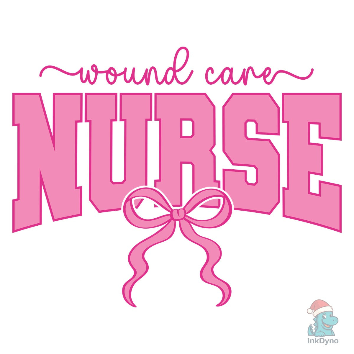 Wound Care Nurse Coquette Nurse Pink Bow