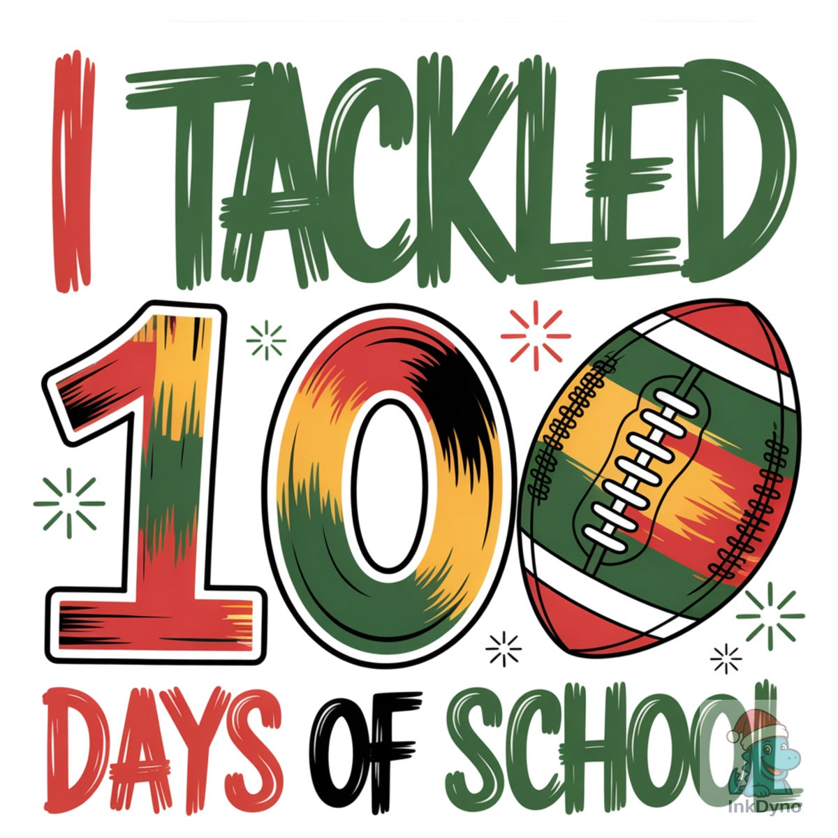I Tackled 100 Days of School Retro