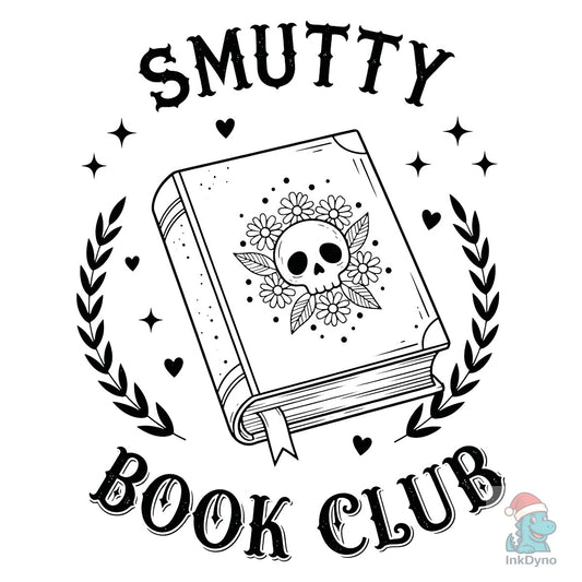 Smutty Book Club Book Shirt - DTF Transfer