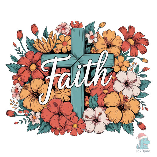 Boho Christian Faith Religious - DTF Transfer