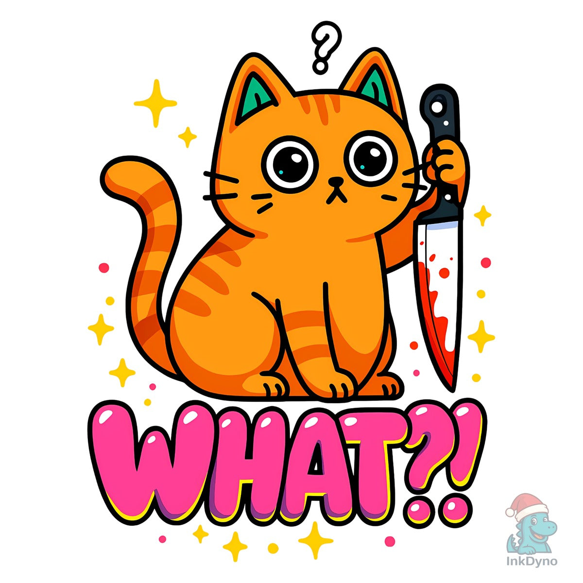Cute Creepy Kitty WHAT