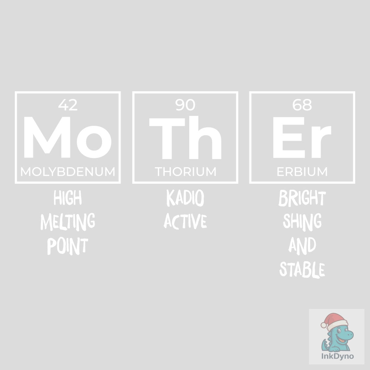 Funny Mom Shirt Mother Periodic Table