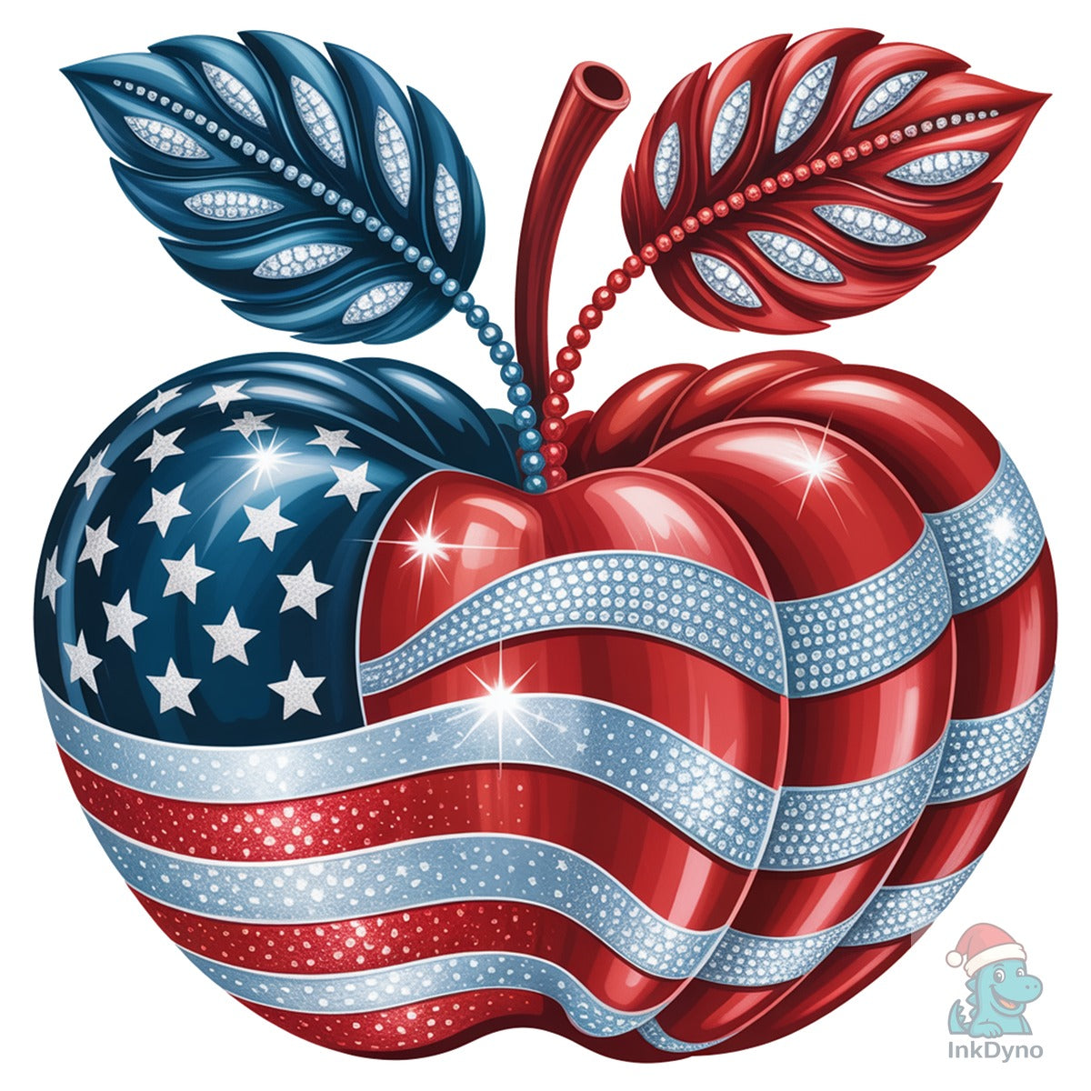 American Apple Pumpkin Patriotic