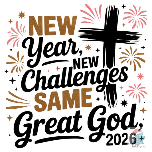 2026 New Year Grace - Simply Blessed - DTF Transfer