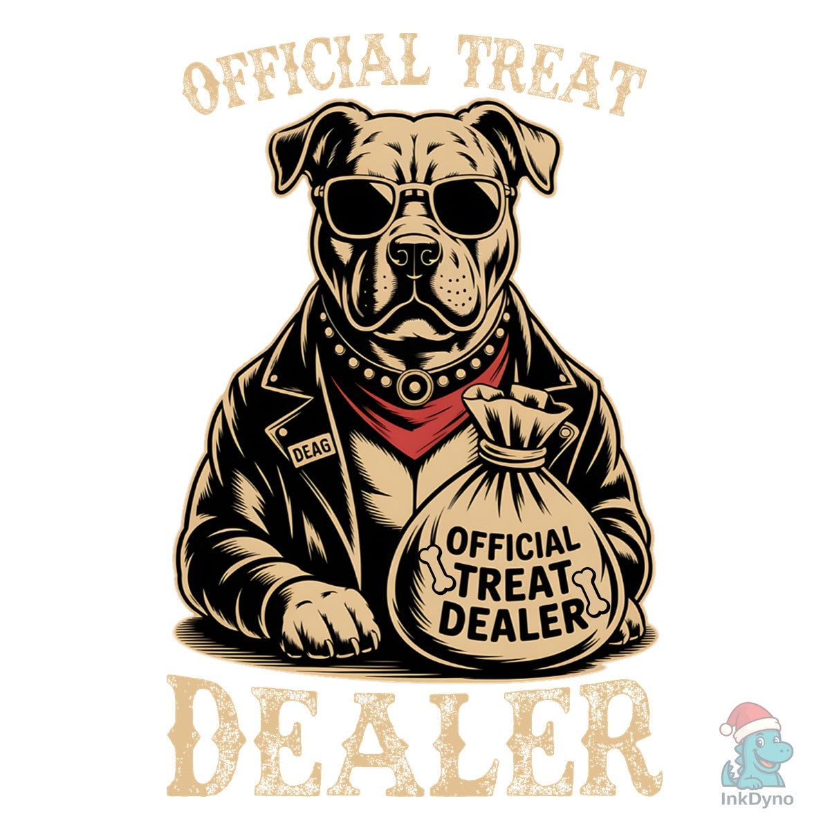 Funny Dog Official Treat Dealer