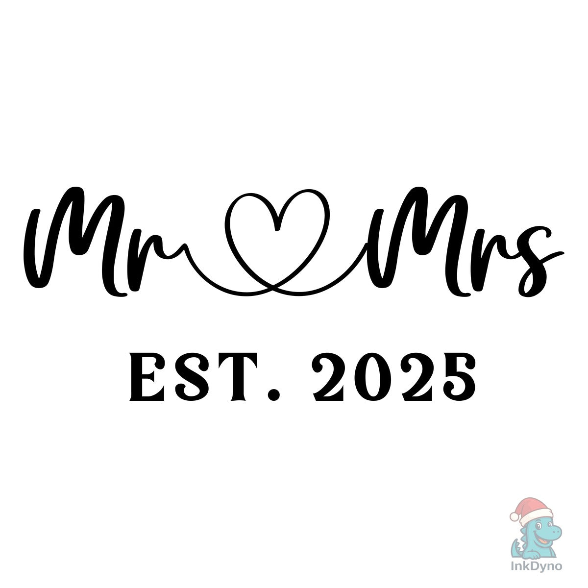 Wedding Marriage Bride Groom Mr. & Mrs.
