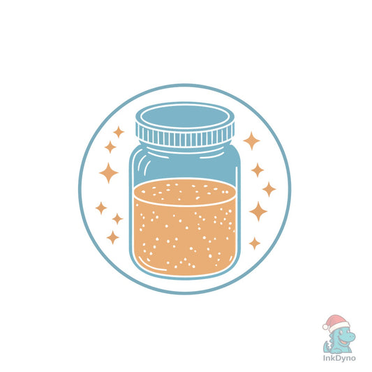 Funny Sourdough Scientist T-Shirt Design - DTF Transfer