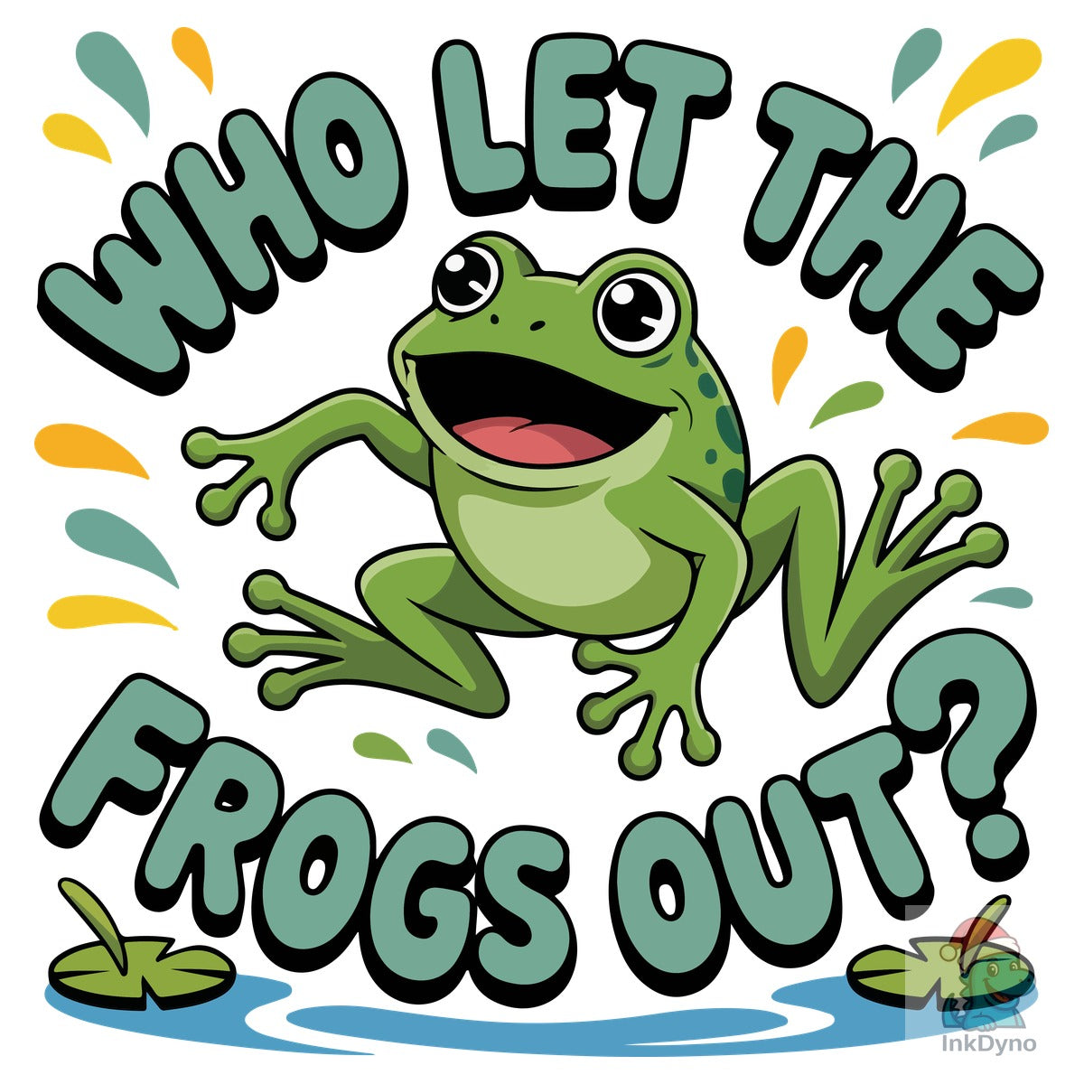 Funny Valentine's Day Frog
