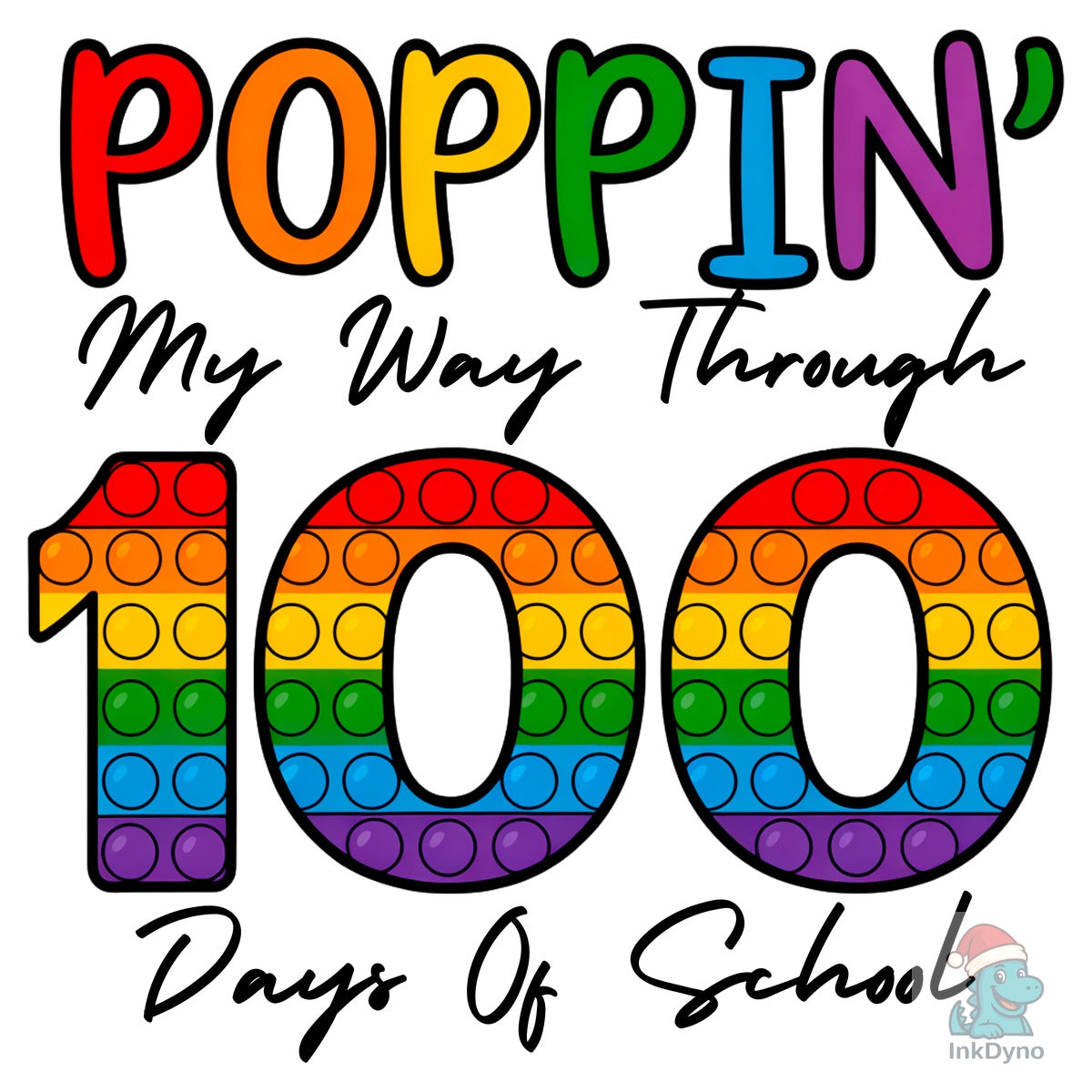 100 Days of School Sublimation