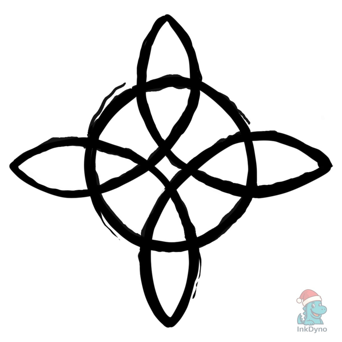 Witches Knot Sacred Protection Symbol