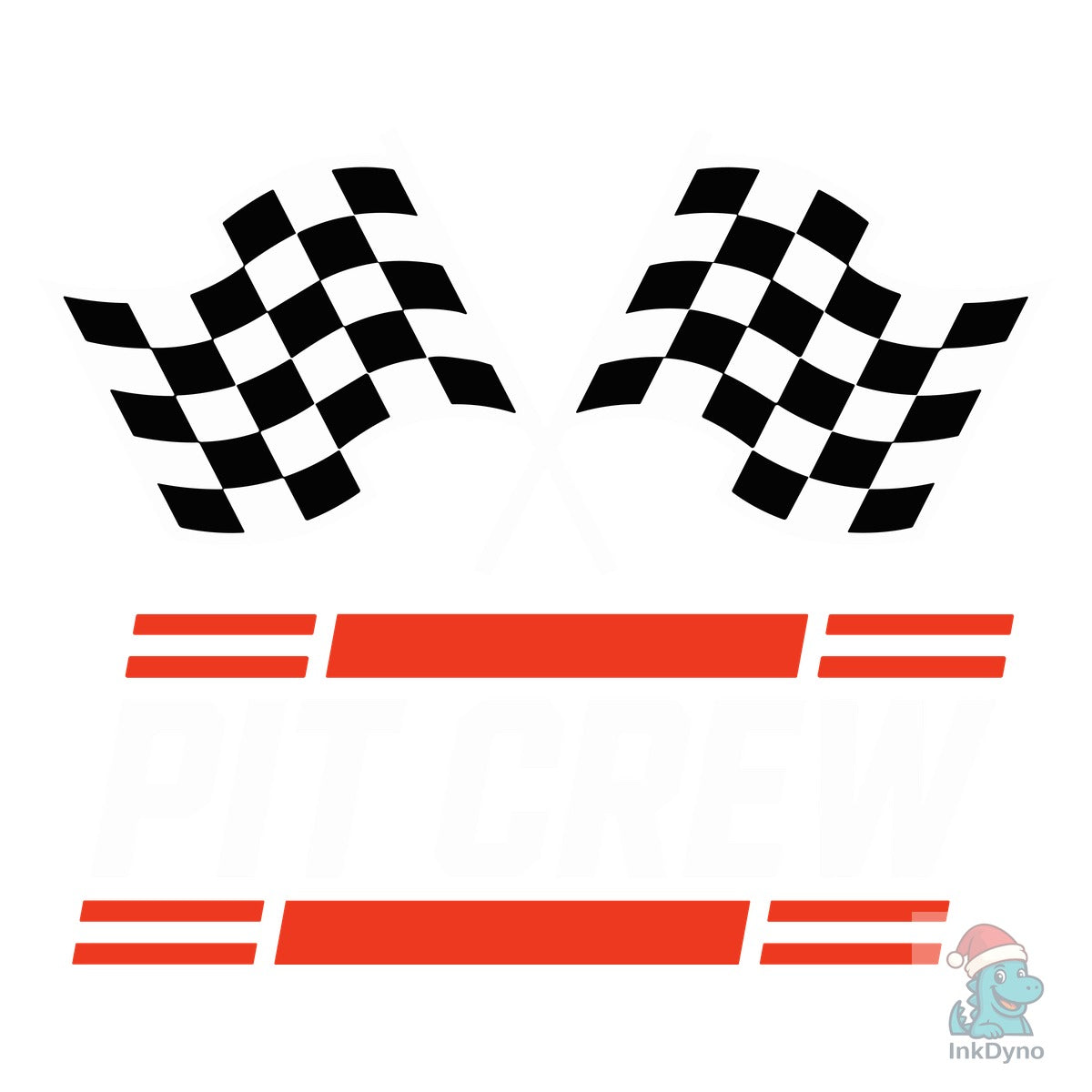 Pit Crew Car T-Shirt Design