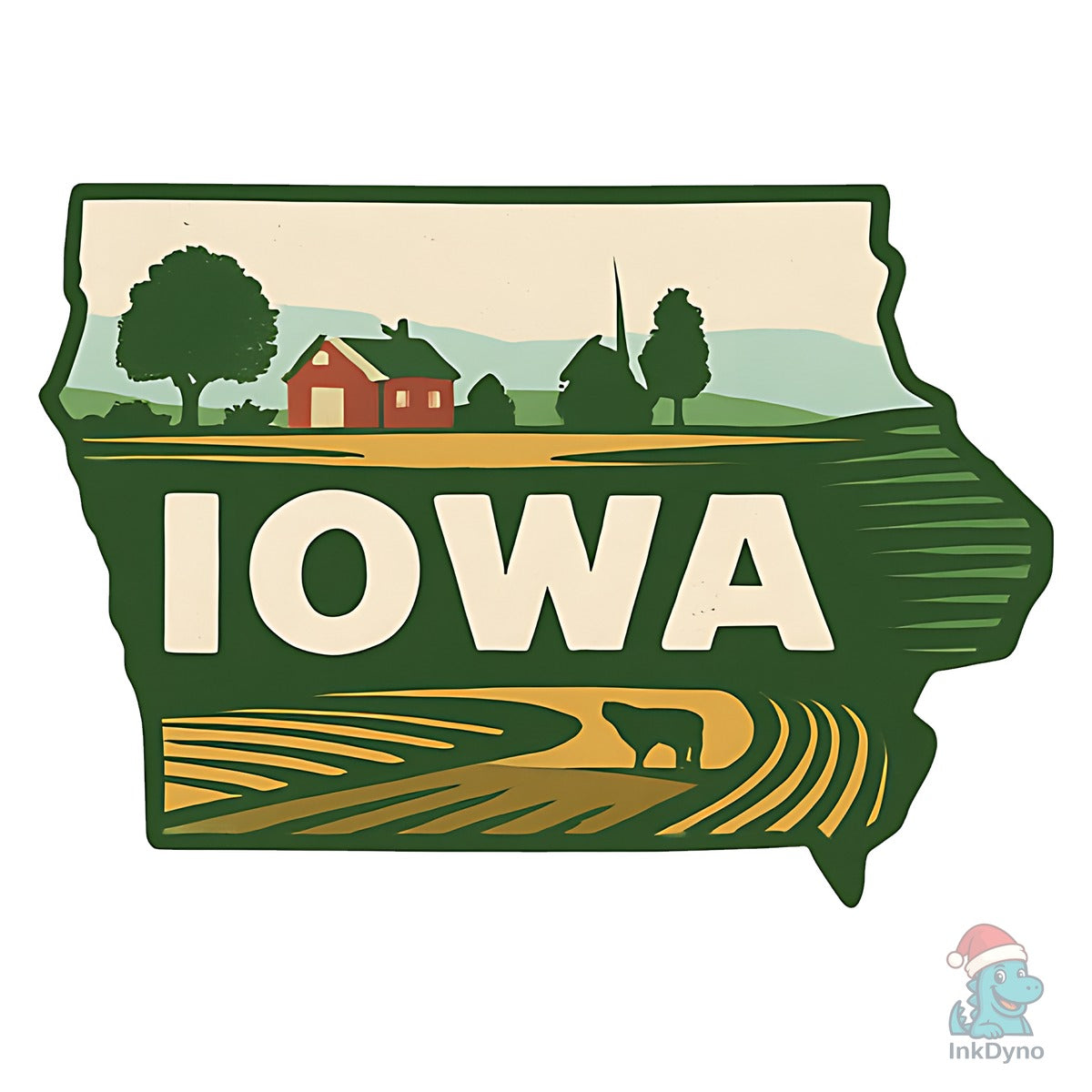 Iowa State Map