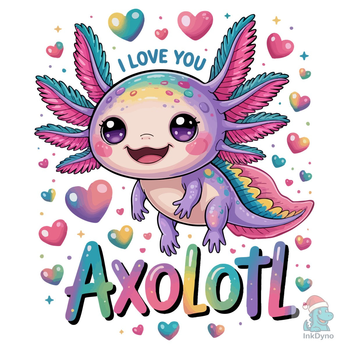 Axolotl I Love You