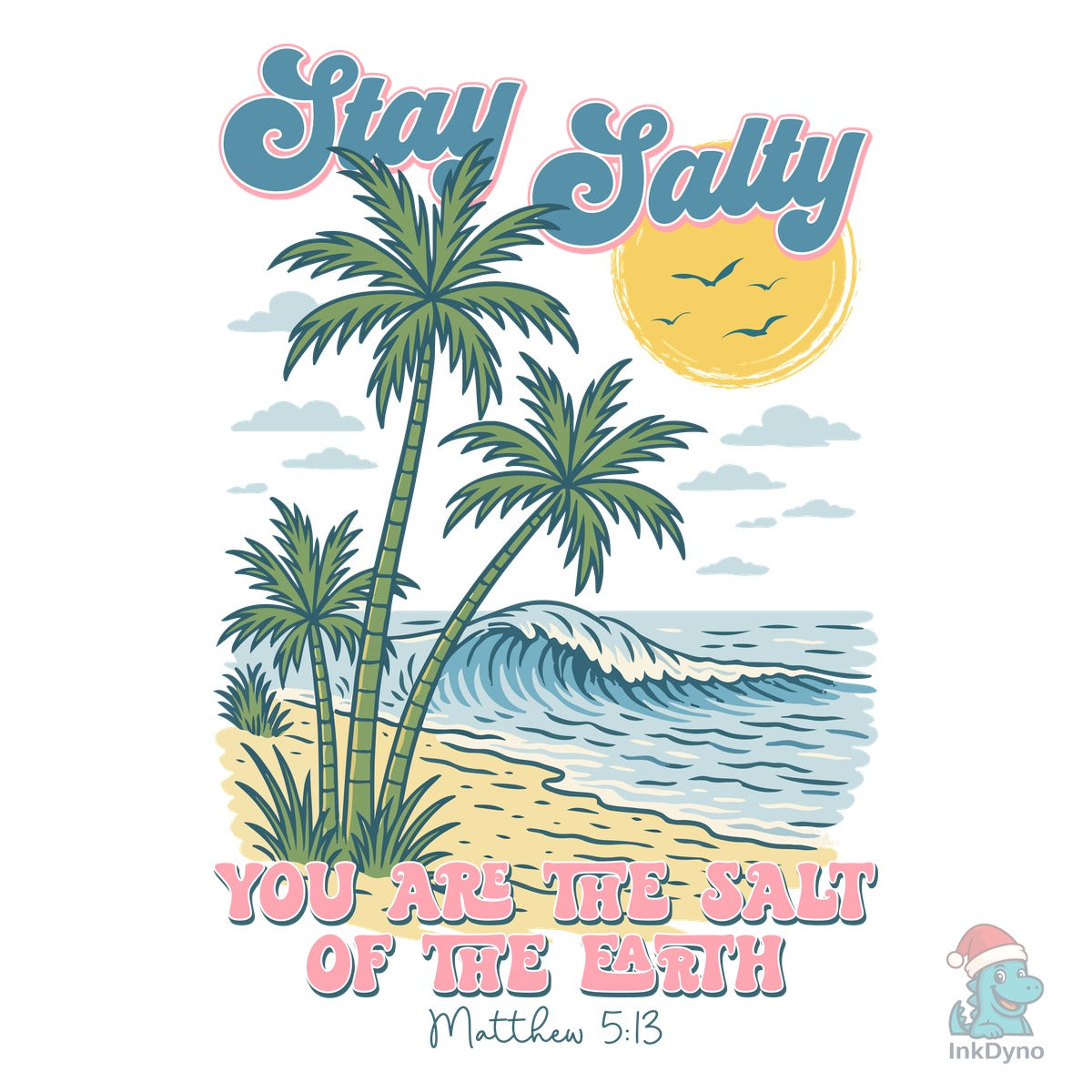 Stay Salty Bible Verse Beach Summer