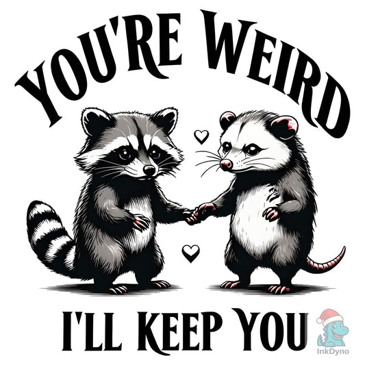 Funny Possum Raccoon Sublimation - DTF Transfer