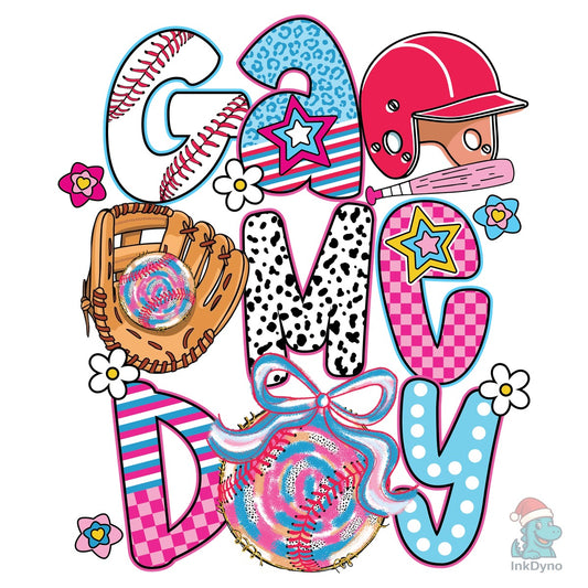 Game Day Baseball Heat - DTF Transfer