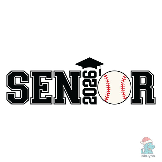 Senior Baseball 2026 Graduation - DTF Transfer