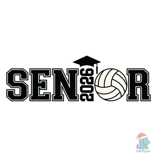 Senior Volleyball 2026 Graduation - DTF Transfer