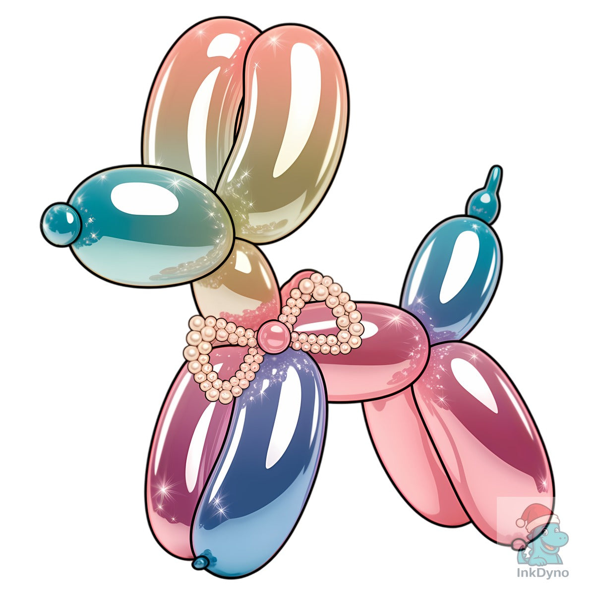 Glam Balloon Dog