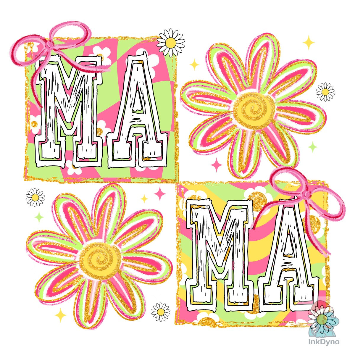 Retro Mama Floral Mother's Day