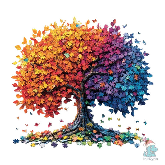 Tree of Life Autism Tree Autism Life - DTF Transfer
