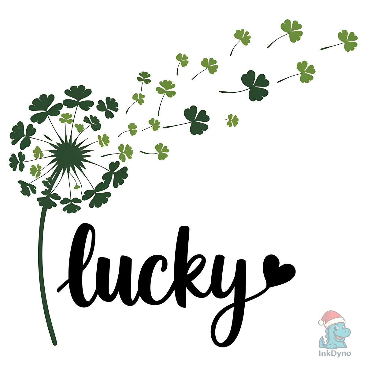 St.Patrick's Day Dandelion Lucky Des