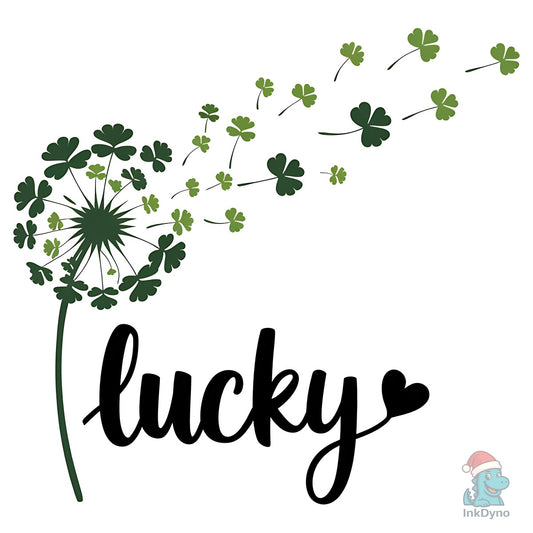 St.Patrick's Day Dandelion Lucky Des - DTF Transfer