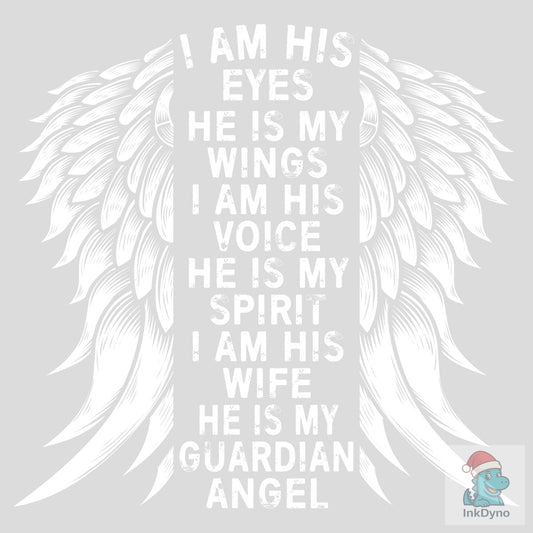 I Am His Eyes He is Memorial Day T-shirt - DTF Transfer