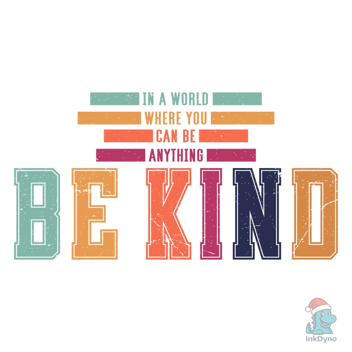 Be Kind Rainbow Shirt Kindness