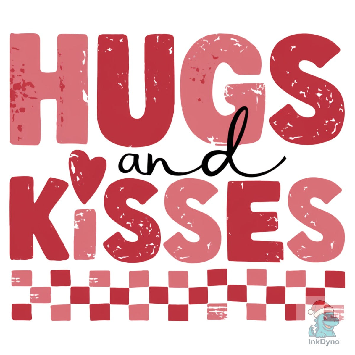 Hugs and Kisses Sublimation Valentin