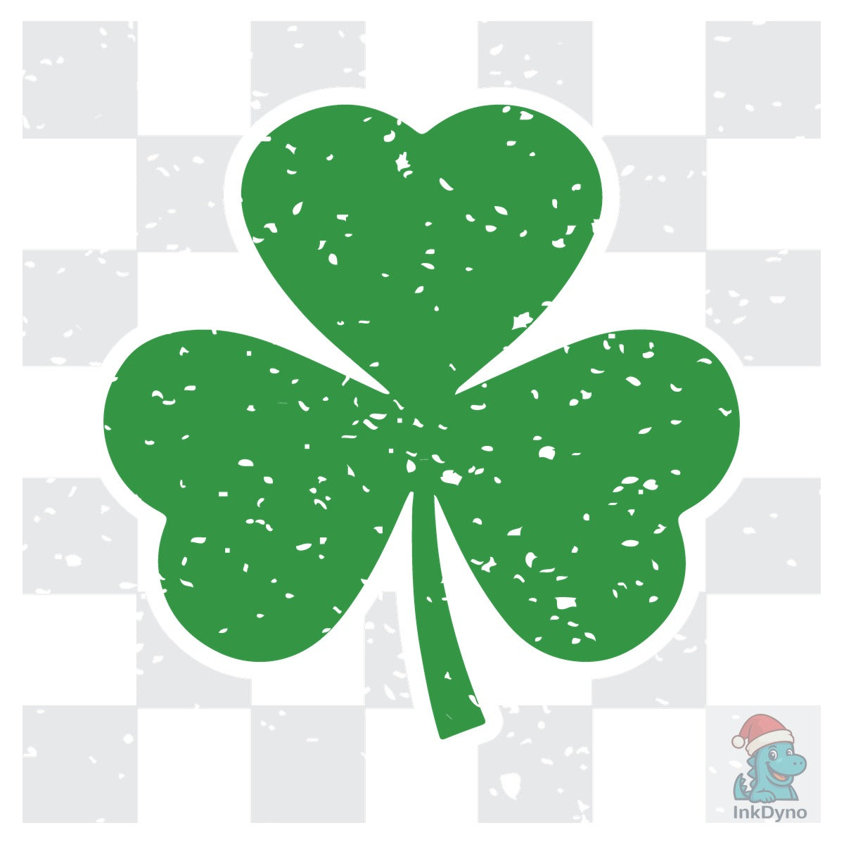 Lucky Mama Retro Shamrock Iron-On