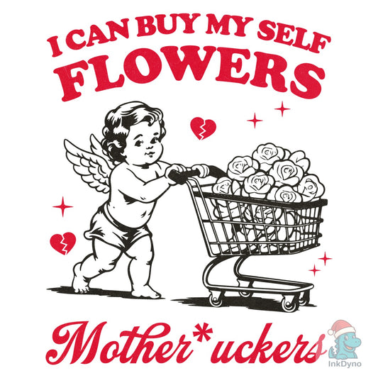 Sarcastic Valentine's Day Cupid - DTF Transfer