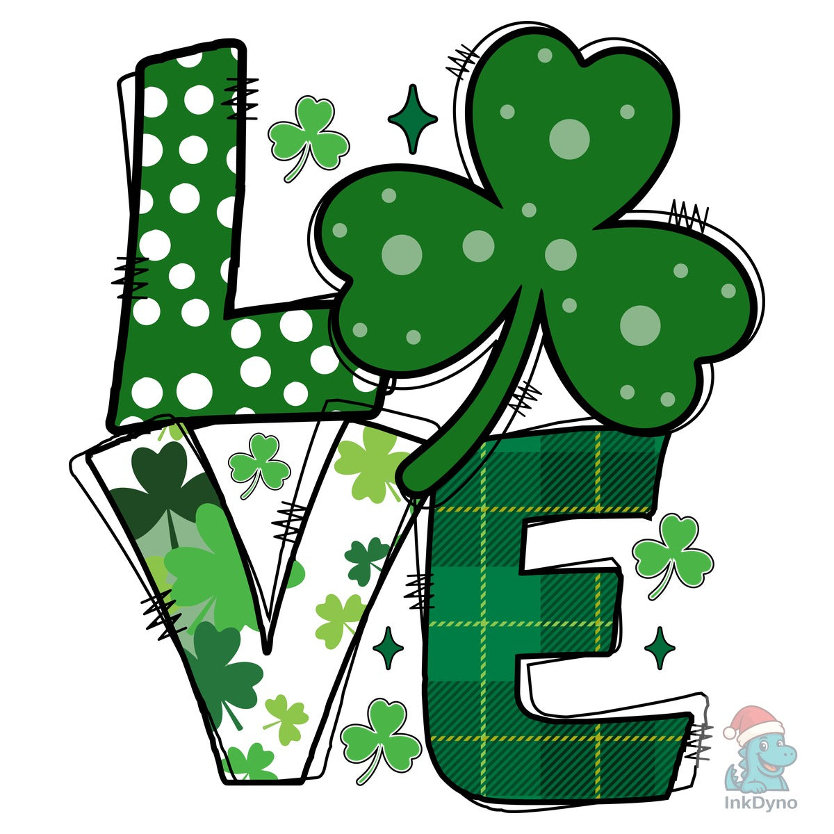 Shamrock Love St. Patrick's Design