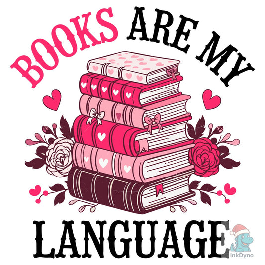 Valentine Book Lover Valentine - DTF Transfer