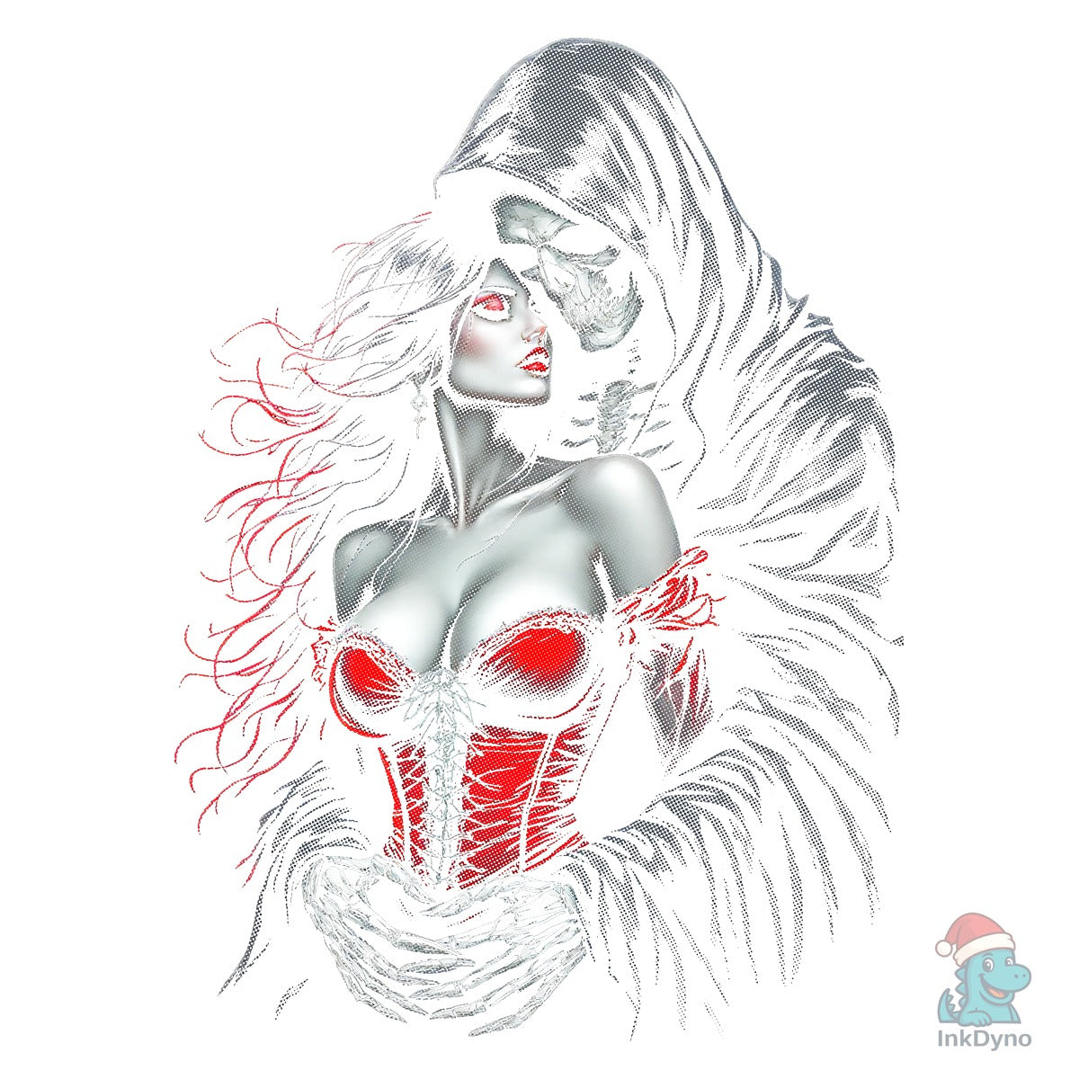 Gothic Death Embrace Design