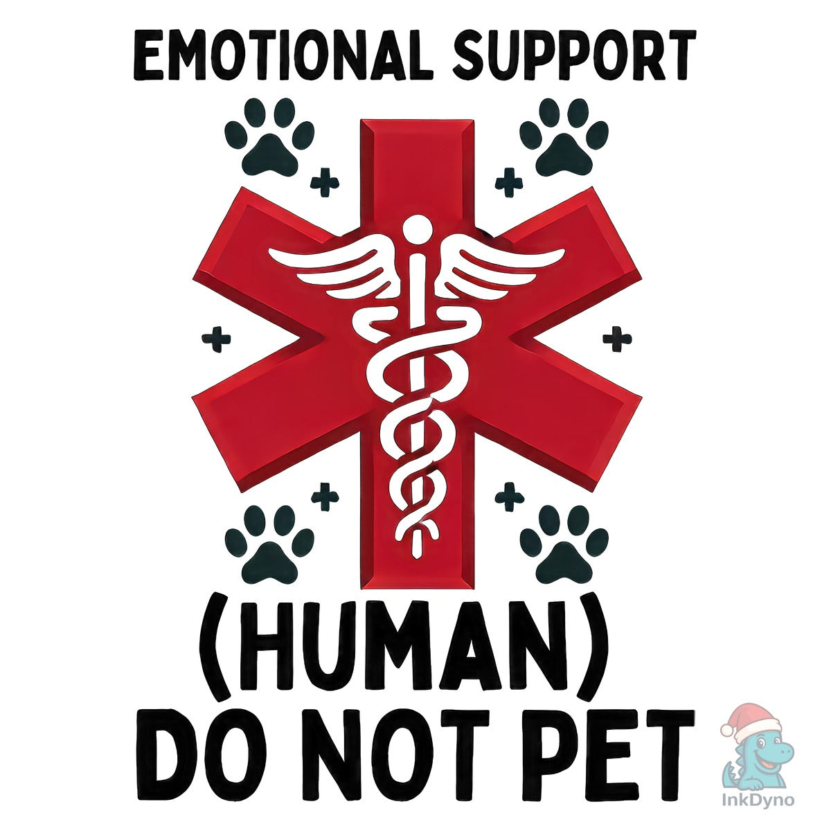 Emotional Support Human Do Not Pet