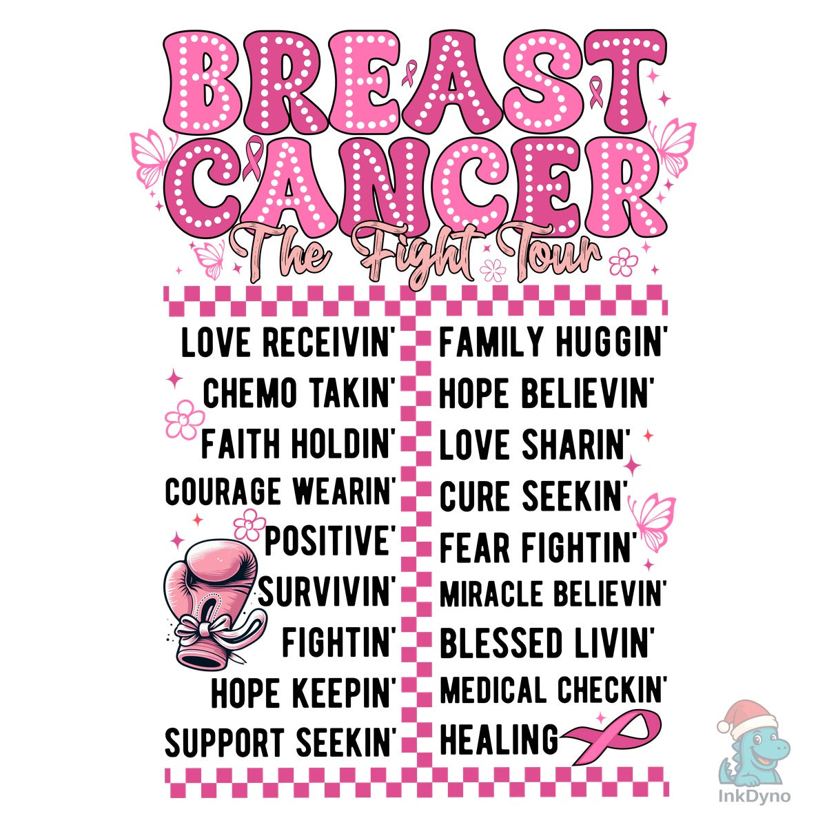 Breast Cancer the Fight Tour Shirt