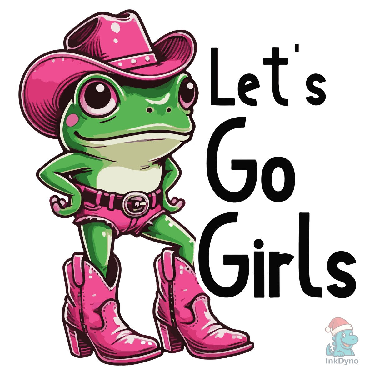 Funny Frog Let's Go Girls Pink