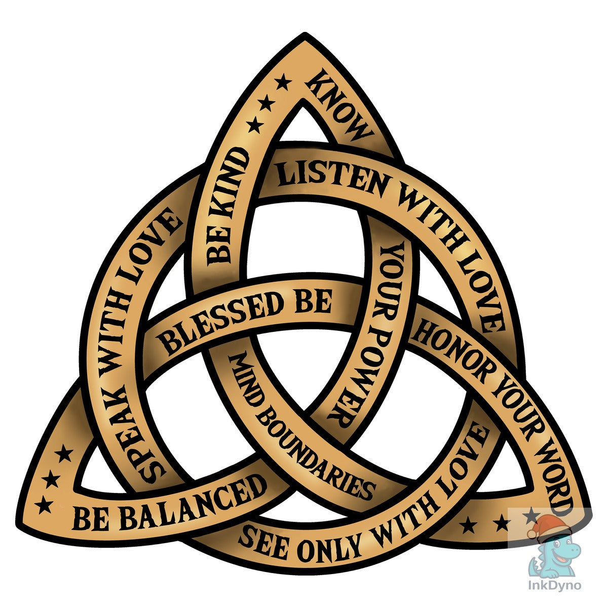 Wiccan Triquetra Wiccan Affirmations