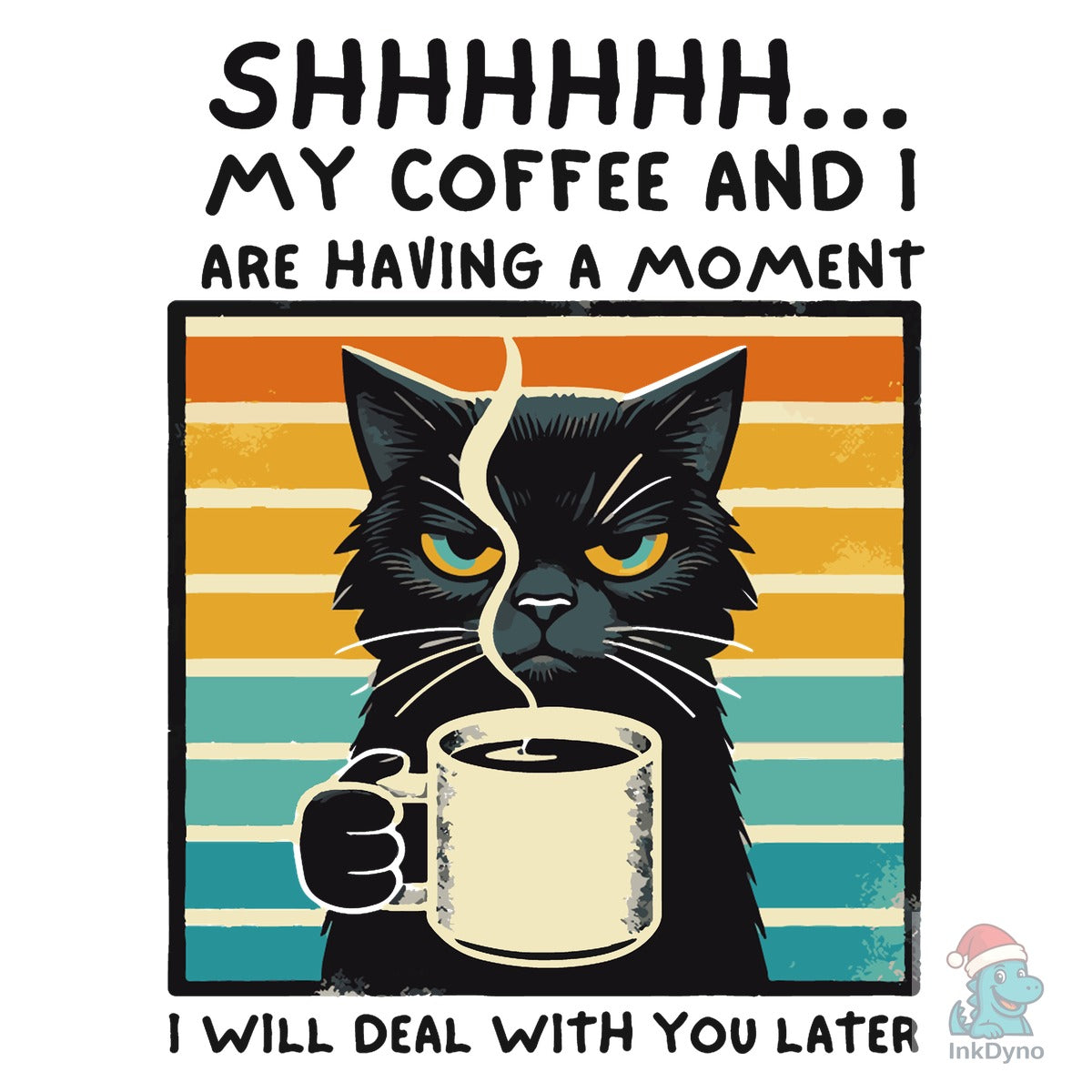 Grumpy Cat Coffee Moment