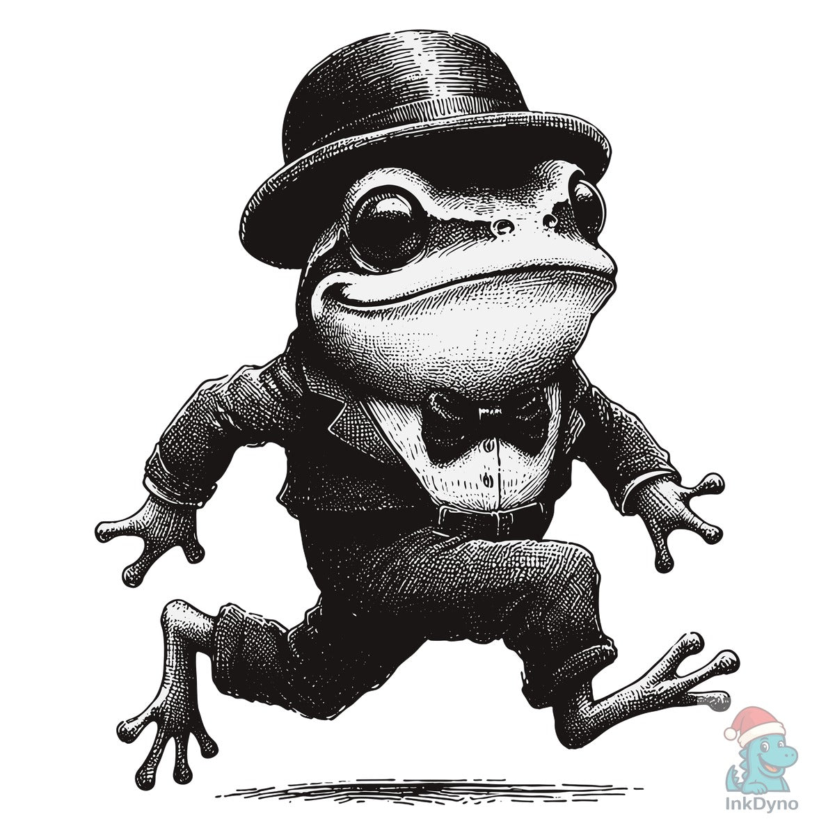 Frog Wearing Tuxedo Retro Toad 90s Shirt